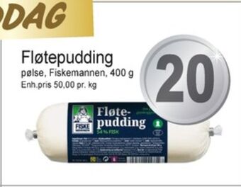 Joker Fiskemannen fløtepudding tilbud