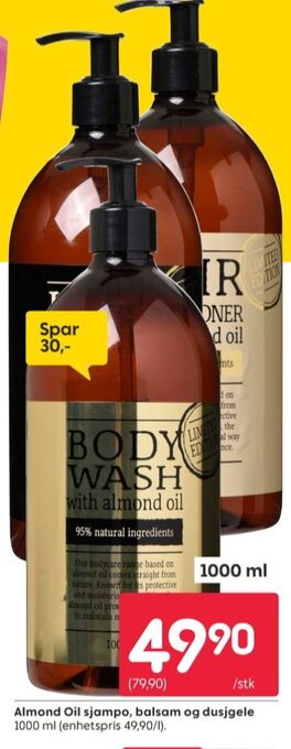 Rusta Ukjent shampoo tilbud