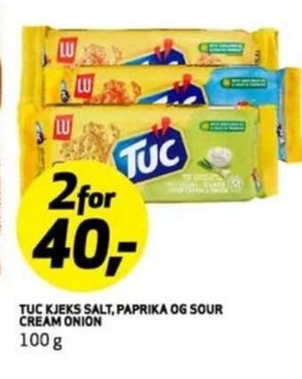 Bunnpris Lu tuc kjeks tilbud