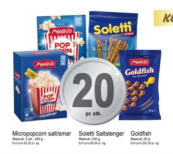 Joker Maarud popcorn tilbud