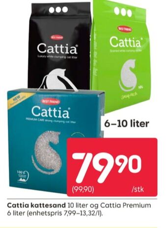 Rusta Best friend kattesand tilbud