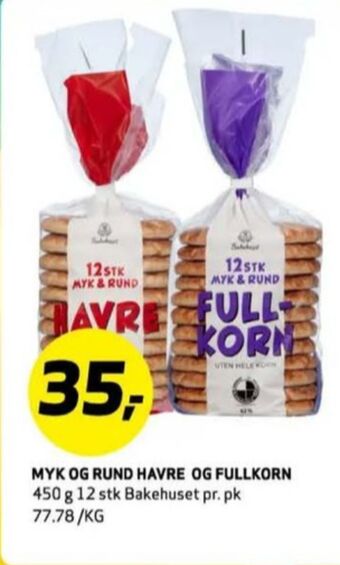 Bunnpris Myk & rund brød tilbud