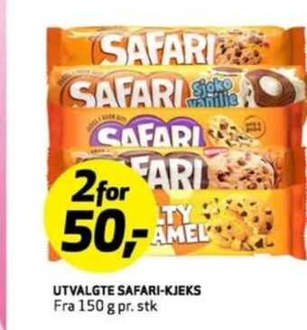 Bunnpris Safari kjeks tilbud