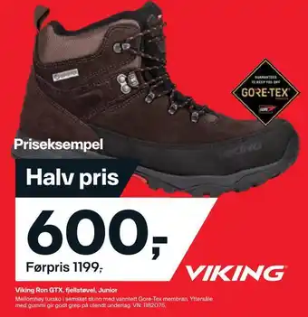 XXL Sport Viking ron gtx, fjellstøvel, junior tilbud