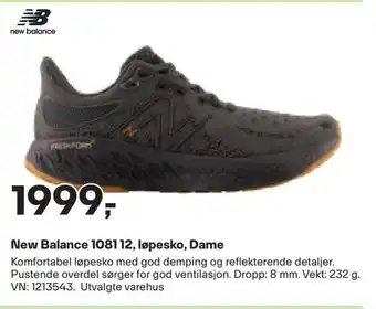 XXL Sport New balance 1081 12, løpesko, dame tilbud