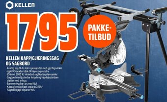 Coop Obs KELLEN KAPP/GJÆRINGSSAG OG SAGBORD tilbud