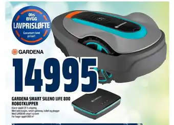 Coop Obs GARDENA SMART SILENO LIFE 800 ROBOTKLIPPER tilbud