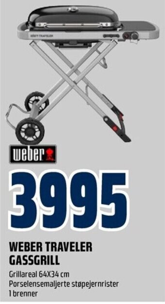 Coop Obs WEBER TRAVELER GASSGRILL tilbud