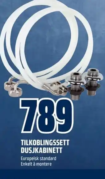 Coop Obs TILKOBLINGSSETT DUSJKABINETT tilbud