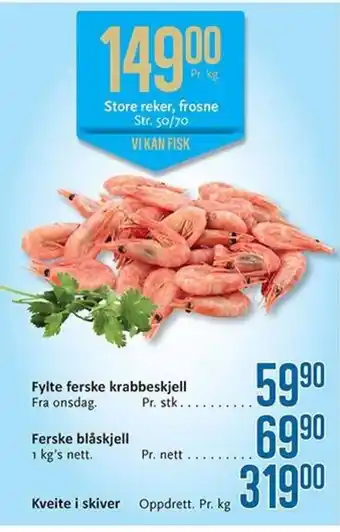 CC Mat Store reker, frosne Str. 50/70 tilbud