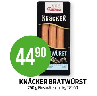 Kiwi KNÄCKER BRATWÜRST tilbud