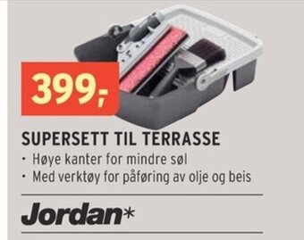 Montér SUPERSETT TIL TERRASSE tilbud