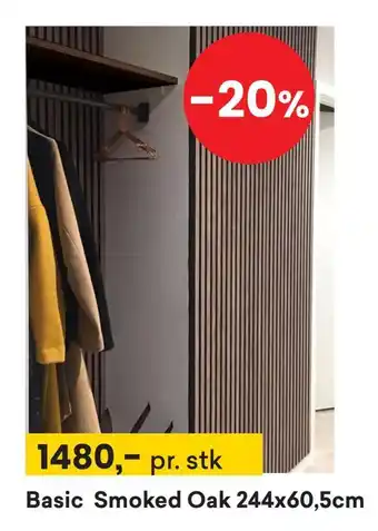Right Price Tiles Basic smoked oak 244x60,5cm tilbud