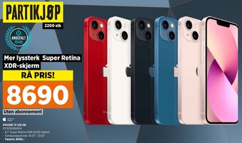 POWER IPHONE 13 128 GB tilbud