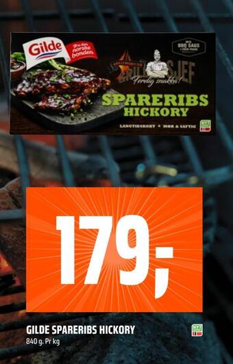 Coop Obs Gilde spareribs hickory tilbud