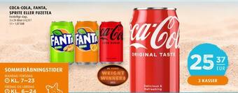 Scandinavian Park Coca-cola, fanta, sprite eller fuzetea tilbud