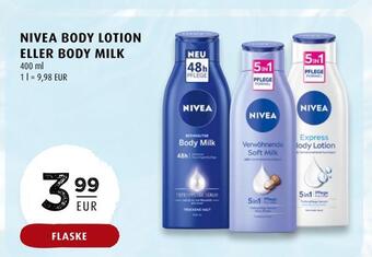 Scandinavian Park Nivea body lotion eller body milk tilbud