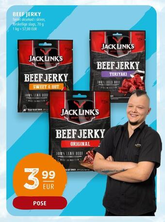 Scandinavian Park Beef jerky tilbud
