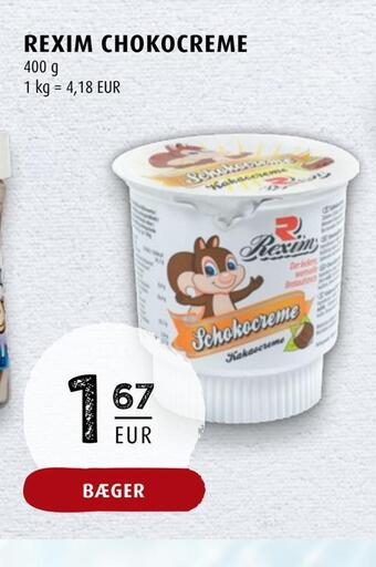 Scandinavian Park Rexim choko creme tilbud