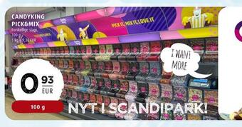 Scandinavian Park Candyking pick&mix tilbud