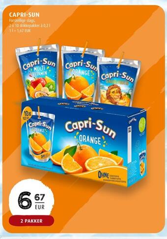 Scandinavian Park Capri-sun tilbud
