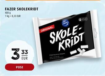 Scandinavian Park Fazer skolekridt tilbud