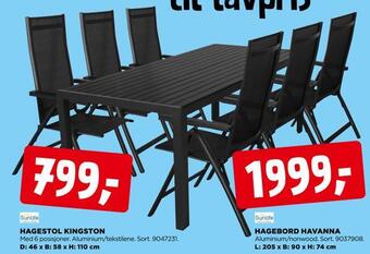 jem & fix Hagestol kingston tilbud