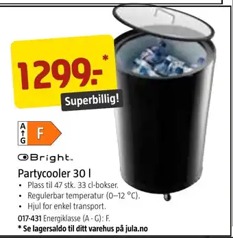 Jula Partycooler 30 l tilbud