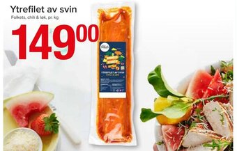 Spar Ytrefilet av svin tilbud