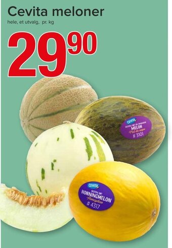 Spar Cevita meloner tilbud
