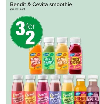 Spar Bendit & Cevita smoothie tilbud