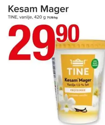 Spar Kesam Mager TINE tilbud