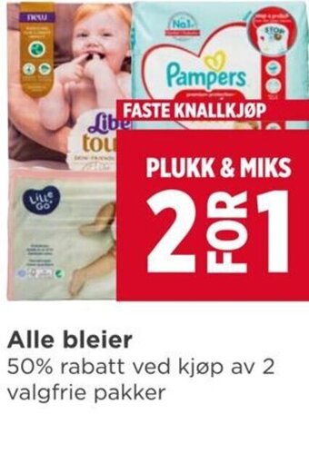 Meny Alle bleier tilbud