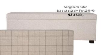 Kid Interiør Sengebenk natur tilbud