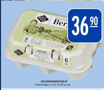 Rema 1000 Kolonihagen egg tilbud