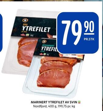 Rema 1000 Marinert ytrefilet av svin tilbud