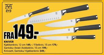 Europris Kniver tilbud