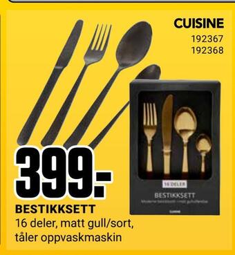 Europris Bestikksett tilbud