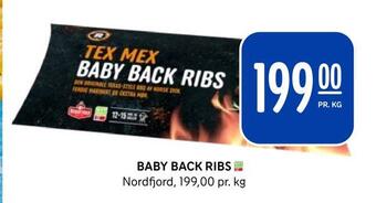 Rema 1000 Baby back ribs tilbud