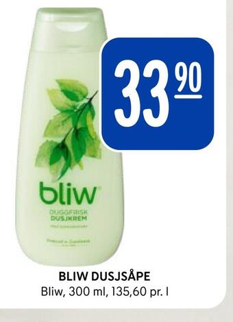 Rema 1000 Bliw dusjsåpe tilbud