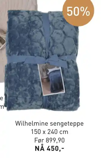Kid Interiør Wilhelmine sengeteppe tilbud