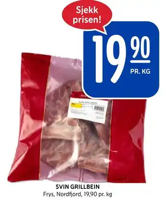 Rema 1000 Svin grillbein tilbud
