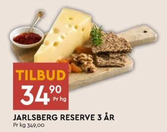 Coop Mega Jarlsberg skæreost tilbud