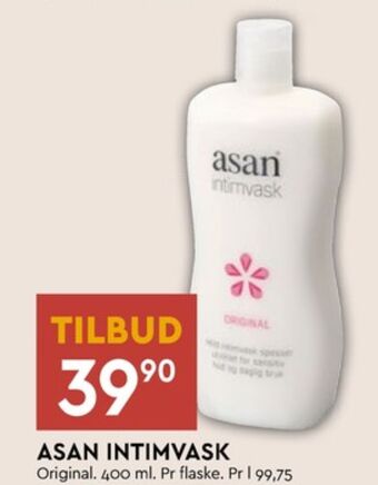 Coop Mega Asan intimvask tilbud