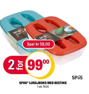 Coop Extra Spiis lunsjboks tilbud