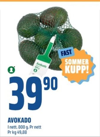 Coop Obs Ukjent avokado tilbud