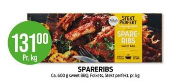 Kiwi Spareribs tilbud