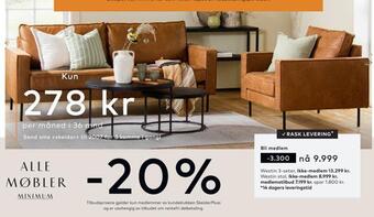 Skeidar Westin stol tilbud
