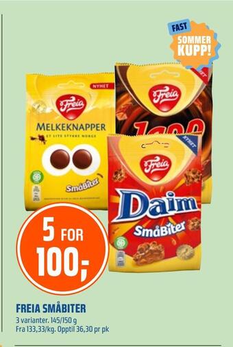 Coop Obs Freia småbiter tilbud