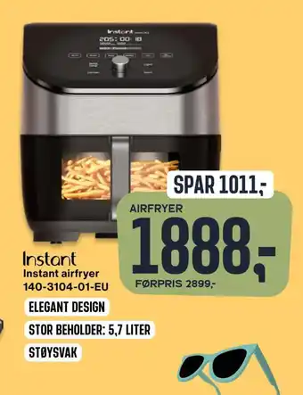 Skousen Instant airfryer 140-3104-01-eu tilbud